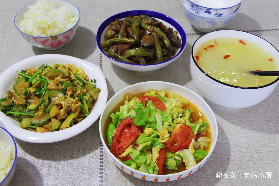 晒晒我家一周晚餐，大热天不将就，换着花样做，经济实惠味道美