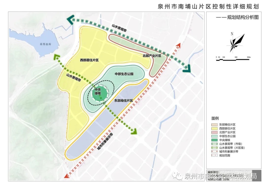 控制性详细规划|总用地面积约190.44公顷！泉州这一片区控制性详细规划获官方批复