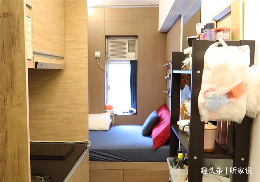 小房子|日本姑娘住进香港10㎡劏房,狭小的家,被这位90后整理得井井有条