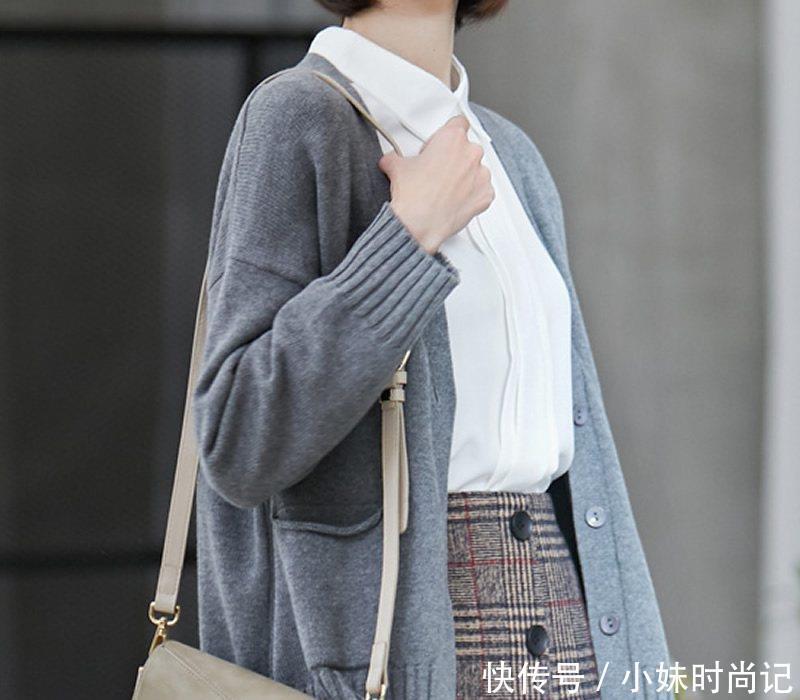 外套|中年女性假如收入不错的话, 试试穿这样的减龄外套, 气质加分