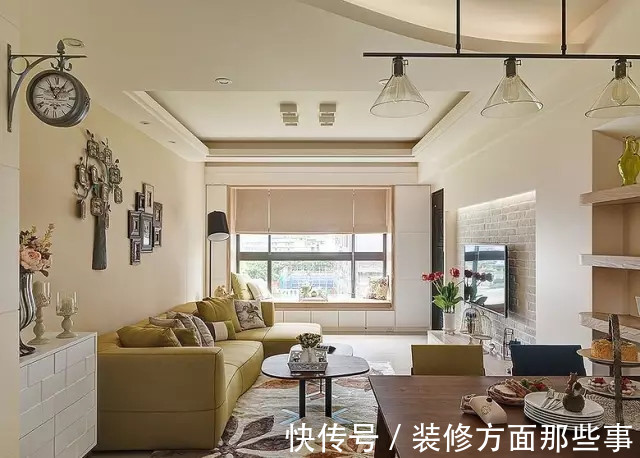 二居室|76平欧式二居室,小户型用欧式不仅没有土豪感还很温馨