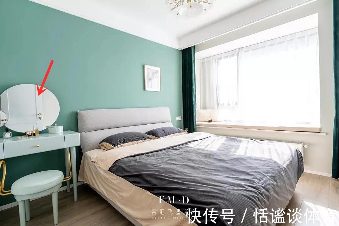 衣柜|卧室装2面衣柜打造3㎡大衣帽间，预留80公分隔出梳妆区，太巧妙了