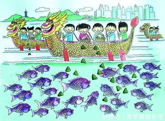 安康|欣赏端午漫画，盘点端午习俗，祝您端午安康
