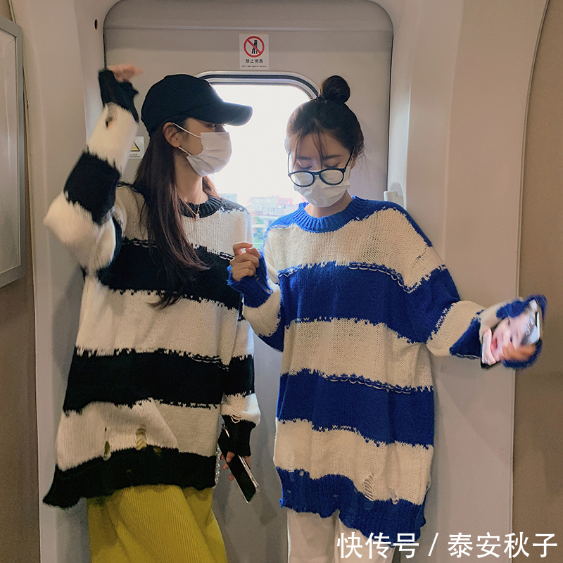 针织衫|大毛衣+半裙/裤=今秋最慵懒气质打开方式,时髦炸!