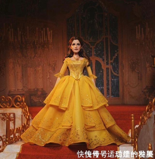 艾莎女王|大神制作迪士尼娃娃,贝儿公主华丽优雅,艾莎女王精美别致!