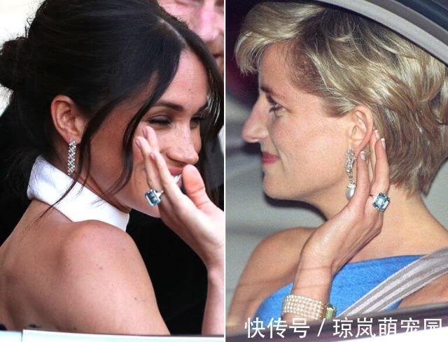 戒指 梅根的“戴妃珠宝库”再添卡地亚手表,细数其继承了多少婆婆珠宝