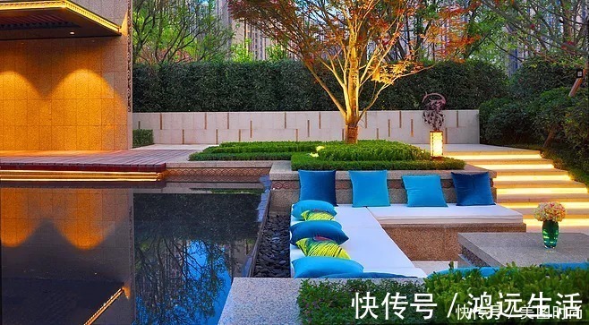 下沉式|一楼下沉式庭院效果图，如果家中有个这样的空间，赶快设计起来吧