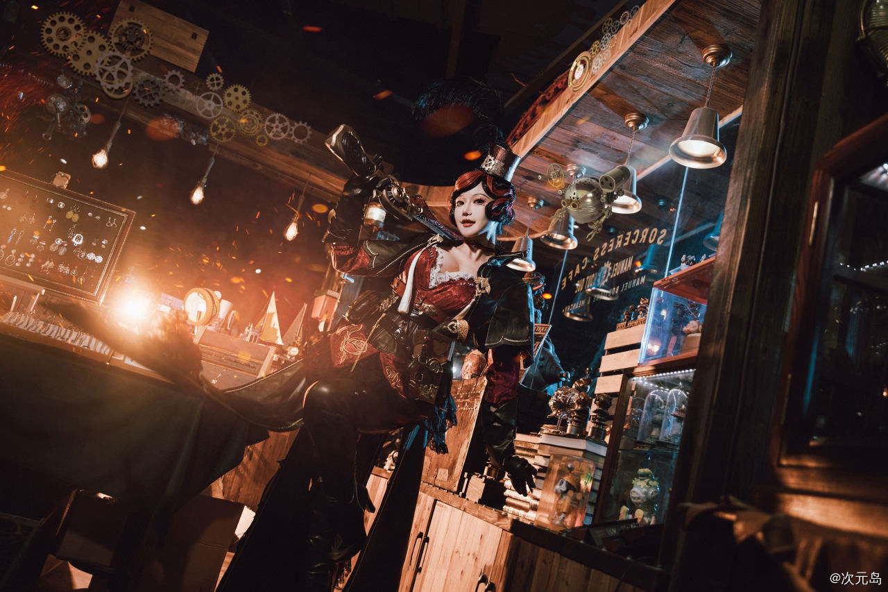 cospl天谕 炎天cosplay