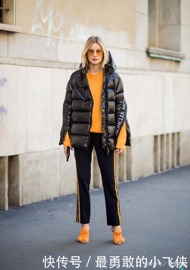 穿羽绒服+卫衣如何不臃肿找对下装是关键,4种显瘦搭配送你