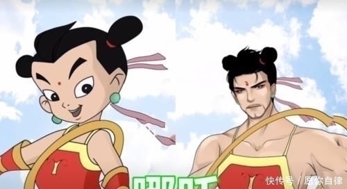 汤姆猫|动漫人物也有18岁躲过蜡笔小新,逃过汤姆猫,看到哪吒女生的男神