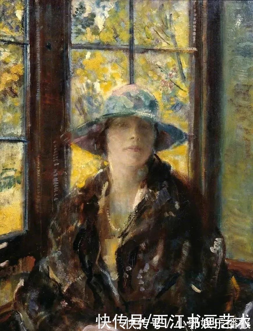 麦克沃伊&有质感的水彩肖像:英国画家亚瑟.麦克沃伊作品选