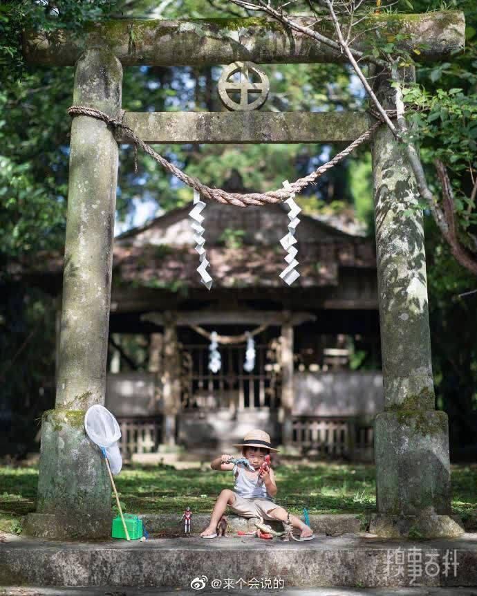 日本一位爸爸给孩子记录的夏天，像动漫里的夏天！！！