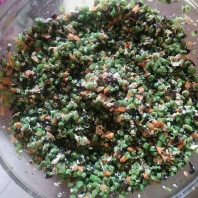 泡打粉|学会豇豆素包子，早餐不用愁