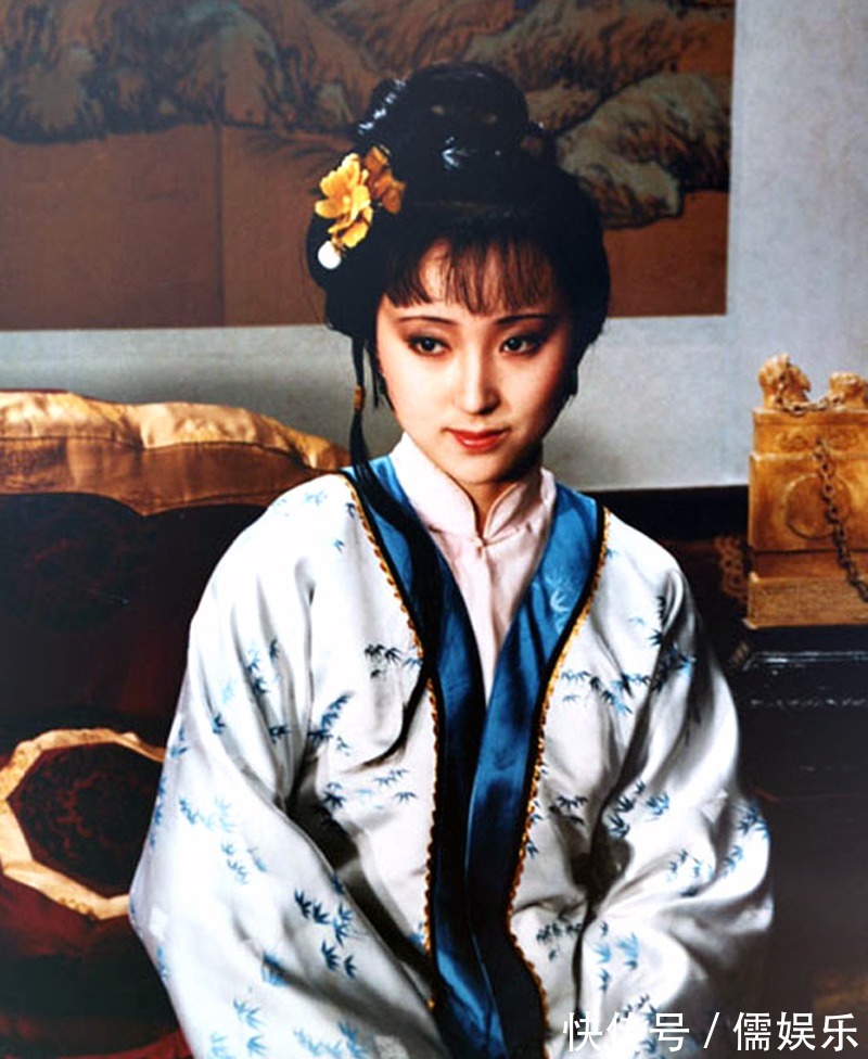 黛玉@陈晓旭,13张红楼梦剧照,真正的古典美人,天上掉下来的林妹妹