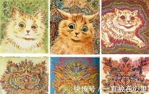 爱米丽!他画了一辈子猫,患上精神病后画风大变,网友:这猫咋越看越渗人