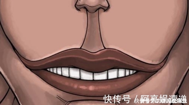 特写|进击的巨人:智慧巨人的嘴部特写,从进击到始祖,艾伦牙齿和脸型变了