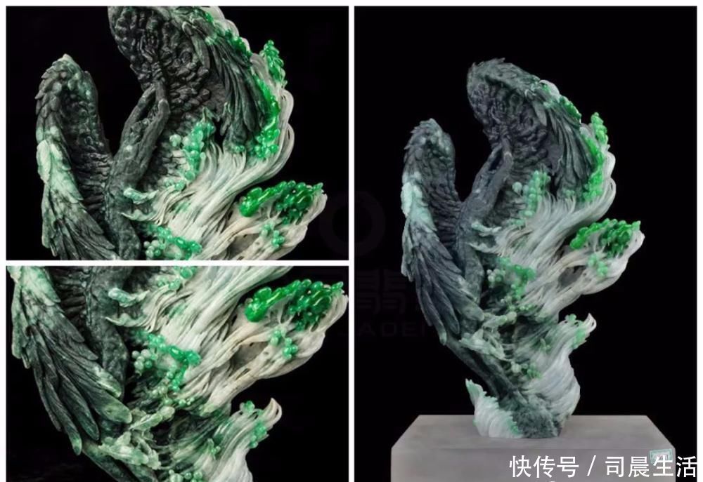 艺术|玉雕大师就是神笔马良,过手的翡翠,活灵活现,栩栩如生!