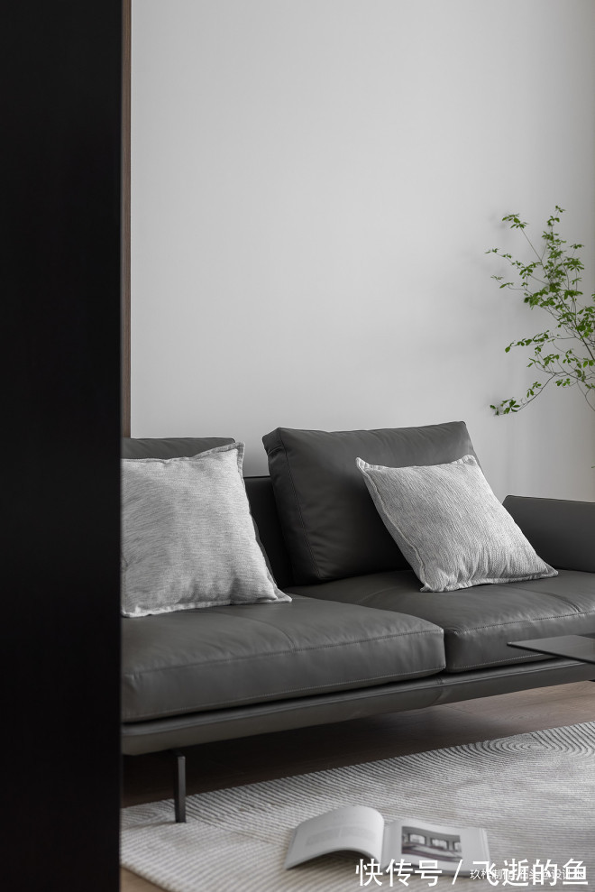 全屋|70㎡两居拆掉一间房成就一个大客厅!