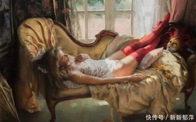 衬布#这位老画家笔下的人物身材,女人看了都羡慕!