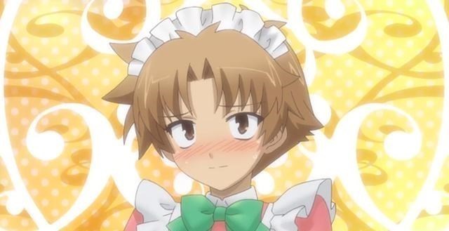 动漫中的“女装大佬”，如果想成为后宫王，那就必须要学会穿女装