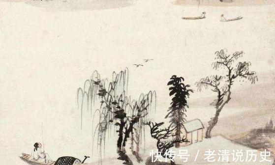 渔夫#难过时读读李煜这两首《渔父》词,如沐春风,豁然开朗,轻快舒适