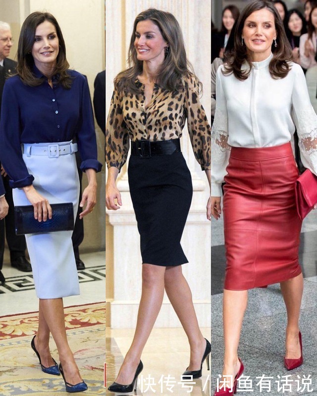同款|梅根与莱后穿同款皮裙，一个微胖一个90斤不到，气质却不相上下