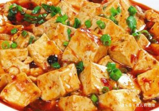 麻婆豆腐|丝爽嫩滑，含丰富营养物质，对儿童生长发育有很大作用的一道菜