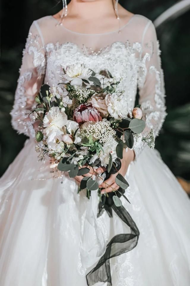 婚礼捧花的备婚攻略,不同气质的捧花集合