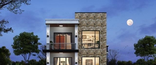 建筑面积|农村建两层有什么好户型,20万之内能建好的5套小户型推荐