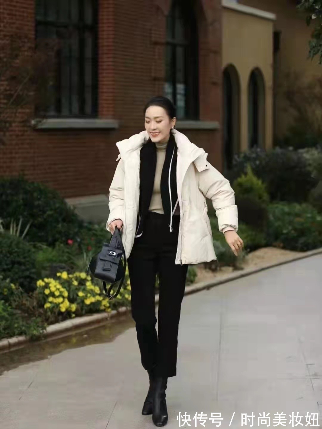 孟晚舟|这是我见过最“显贵”的冬季穿搭,不冻腿还很洋气,真高级