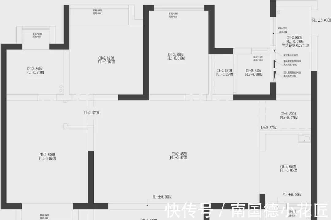 主卧|进门玄关就眼前一亮，这个130平的家，总造价62万