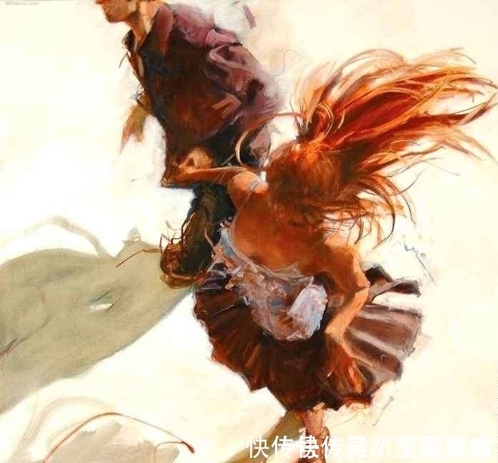 艾伦·本特利$激荡的情与爱,舞动的灵与魂——艾伦·本特利的动态绘画艺术