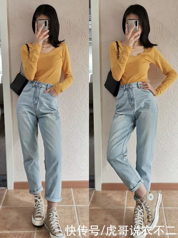 春季人人都有的针织类单品，被她轻松穿出熟龄美，不输日本博主