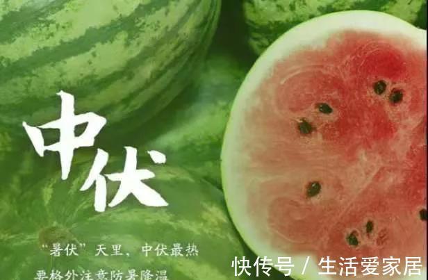 西瓜|明日二伏,二伏不止吃面条,还要吃“中伏4宝”平平安安度夏