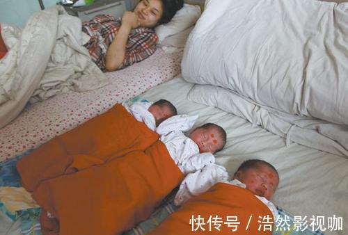 宝妈|90后宝妈怀3胞胎,肚子又大又尖要被“撑破”,医生快提前生吧