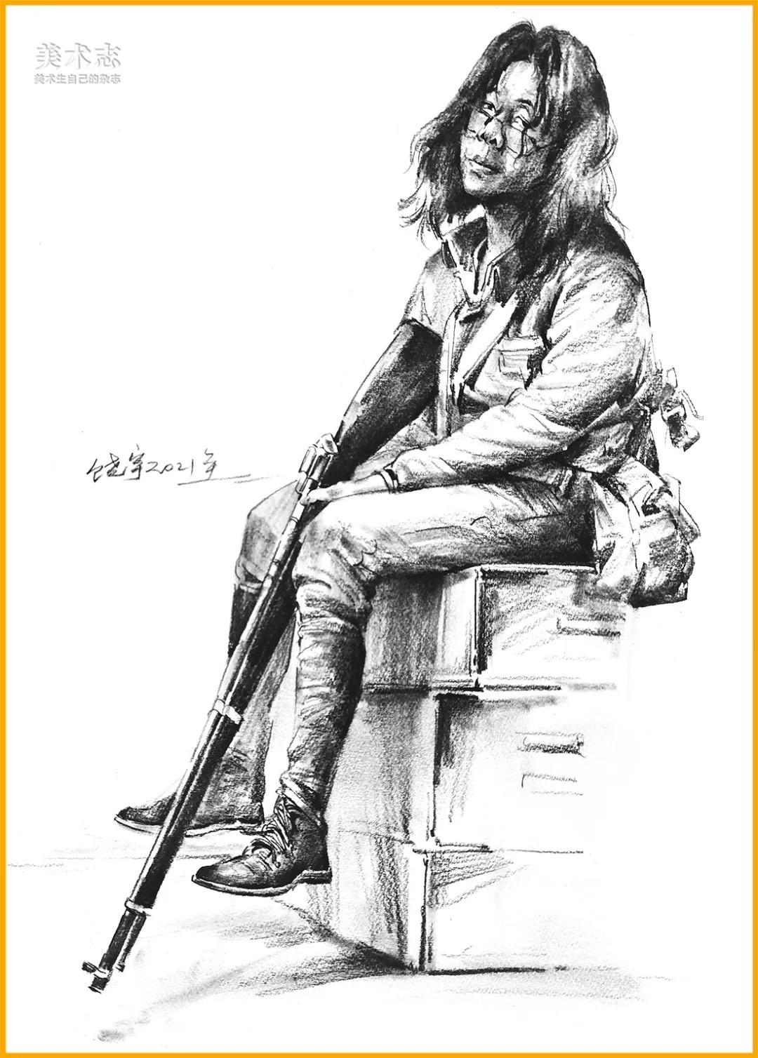 老师&想画好速写就要多发现生活中的美和感人瞬间!