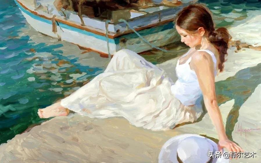 哈巴罗夫斯克&犹如花朵绽放,美得让人难忘~俄罗斯画家人物油画作品欣赏