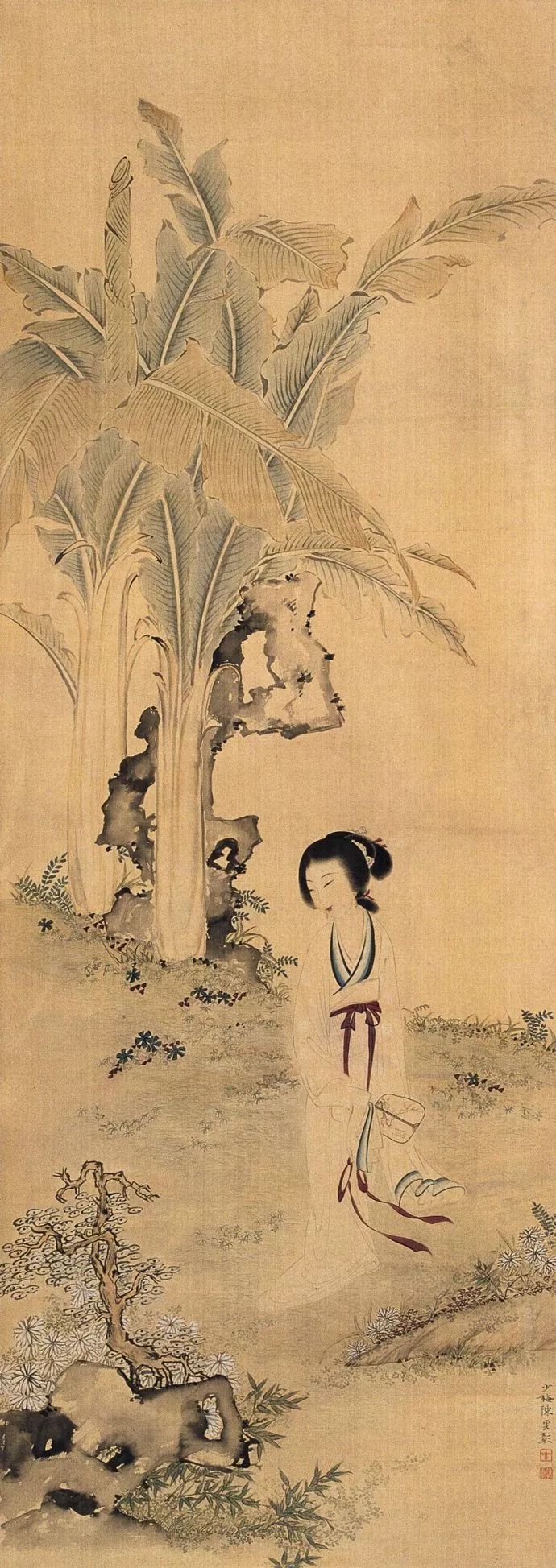 陈少梅$他被誉为“当代唐伯虎”“唐寅以后第一人”，真不过分