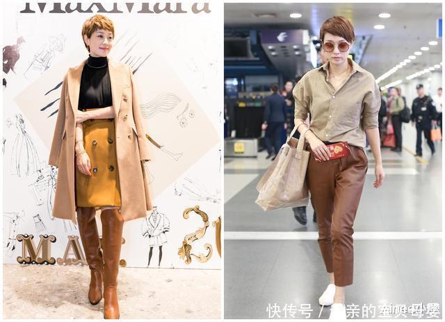 难怪|不懂马伊琍的大地色时尚,难怪穿不出高级感,单穿叠加都有气质