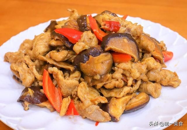 香菇肉片|饭店的香菇肉片为啥好吃，原来腌制是关键，厨师长教你正确做法