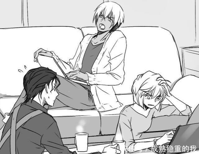 安室|柯南灰原哀、赤井秀一和安室透的日常生活,画面实在太甜了