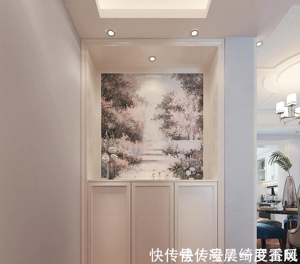 衣帽间|退休阿姨晒出自己的新家装修全屋大面积护墙板造型,温馨有个性