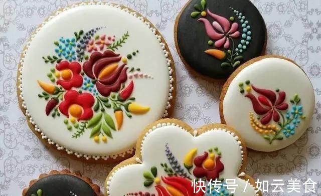 糖霜饼干|一双巧手，做出童话般的翻糖饼干，看完你会舍不得吃网友称太美