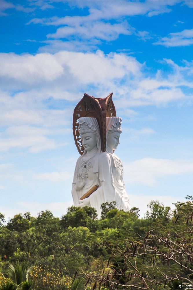 三亚第一天我们去了南山寺和天涯海角