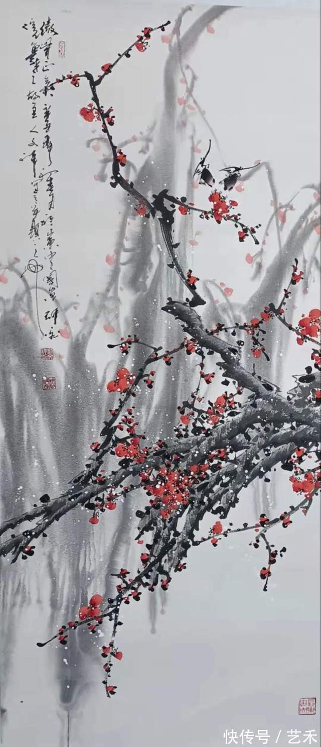 刘文祥&“瓷”时无声胜有声,刘文祥瓷器国画作品欣赏