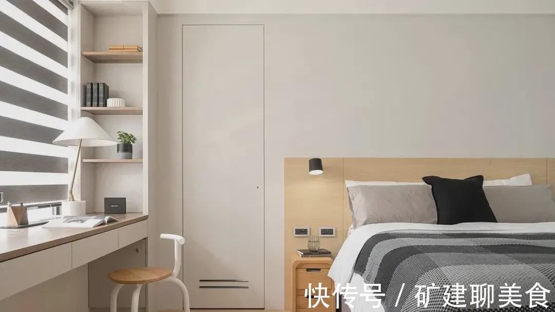 黑铁|套内仅73㎡,全屋堪称“教科书式”装修,日子过得清爽又干净!