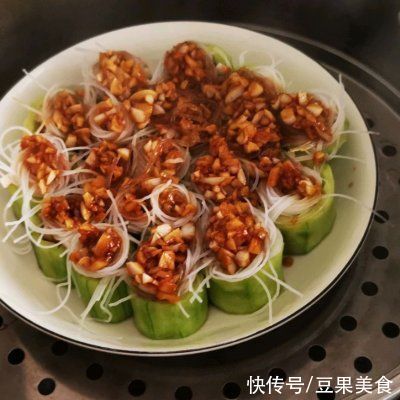 美人水|粉丝什锦蒸丝瓜这样做也太好吃了，每天下饭都靠它