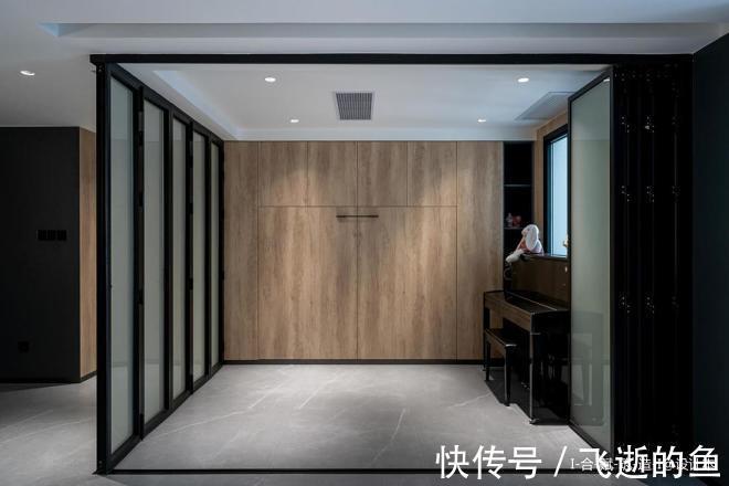 空间|153㎡黑色原木系