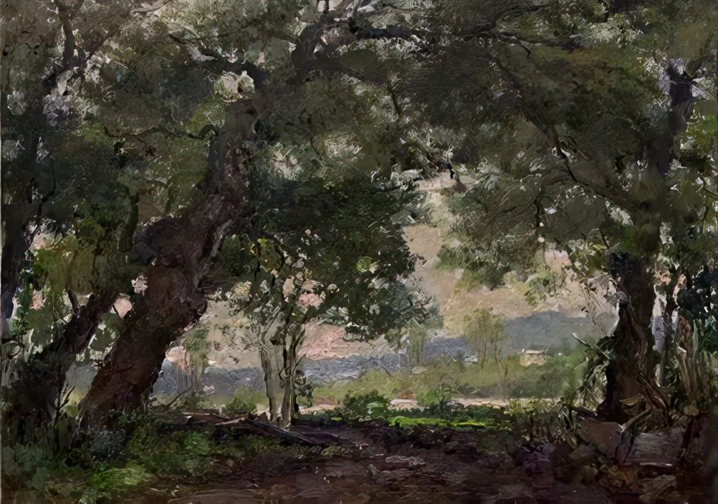 油画|书画名家:张利华 油画——作品欣赏