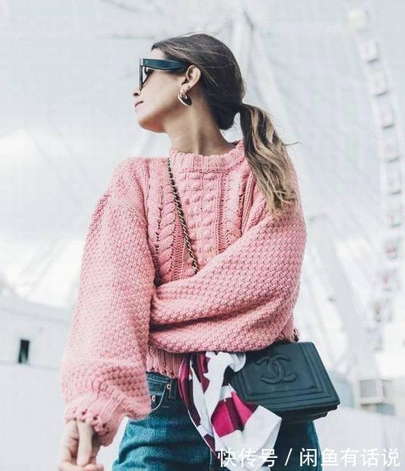 穿搭|小时候穿过的“绞花毛衣”又火了!温暖又复古,外穿内搭都好看